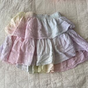 Pastel Tiered Skirt